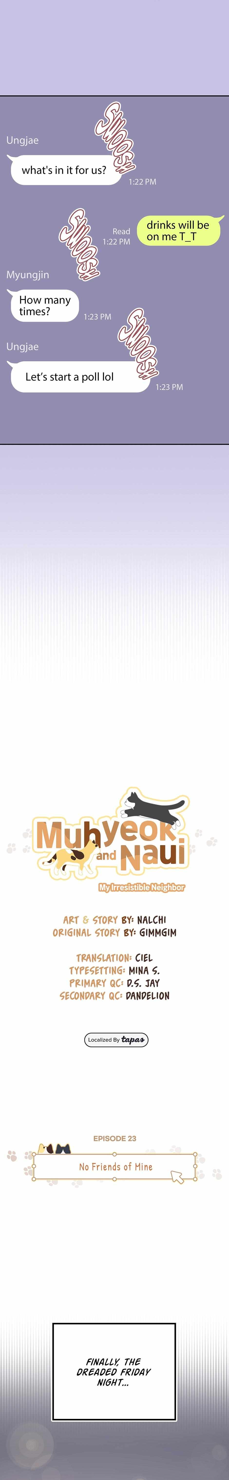 Muhyeok and Naui: My Irresistible Neighbor - chapter 23 - #4