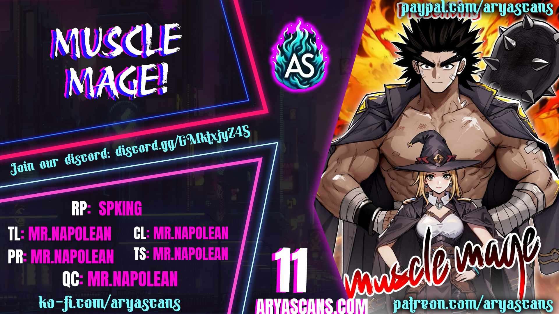 Muscle Mage - chapter 11 - #1