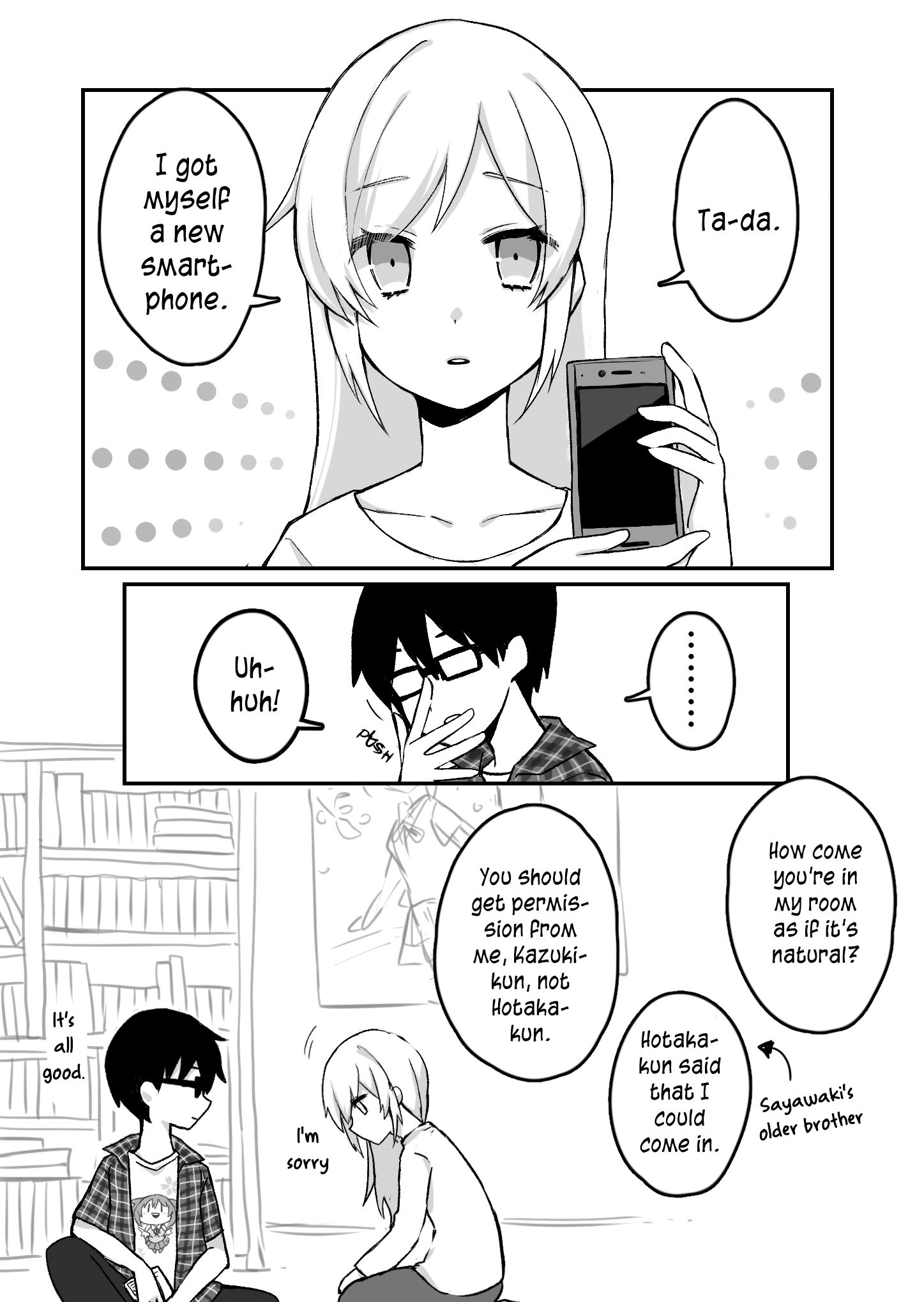 My Childhood Friend is Expressionless - chapter 4 - #1