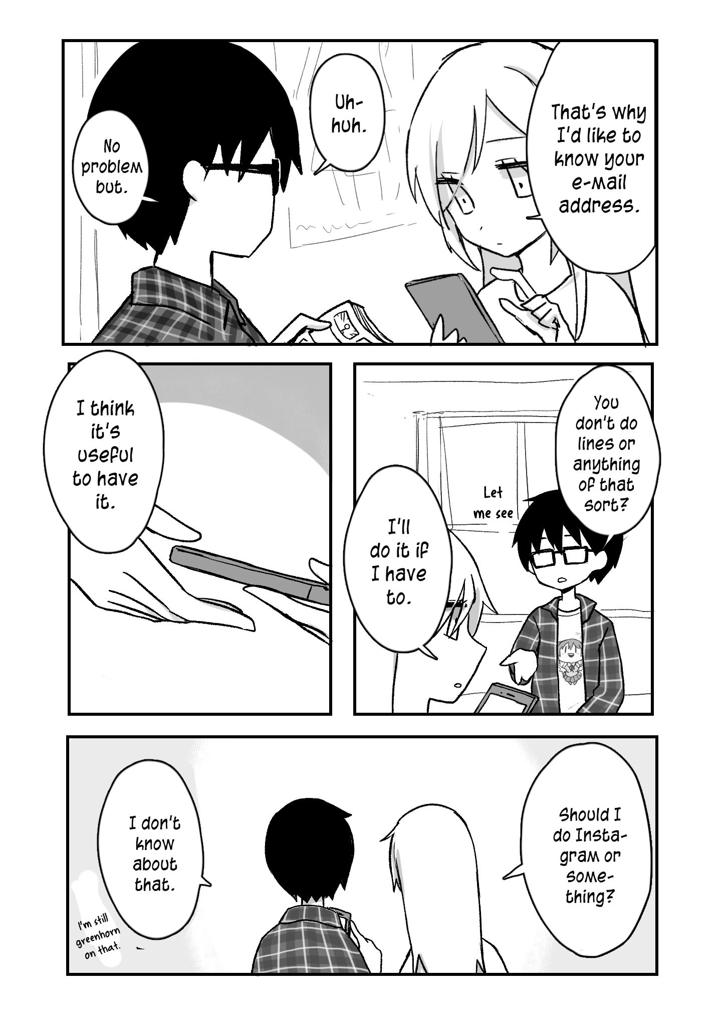 My Childhood Friend is Expressionless - chapter 4 - #2