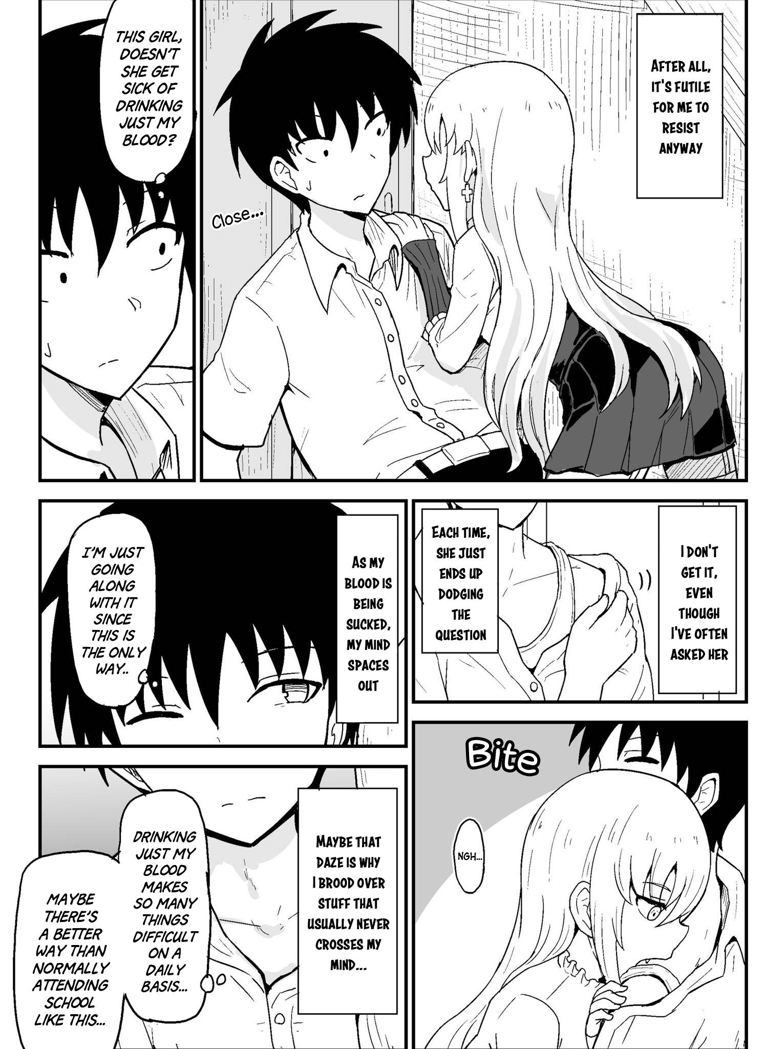 My Childhood Friend The Vampire. - chapter 10 - #3