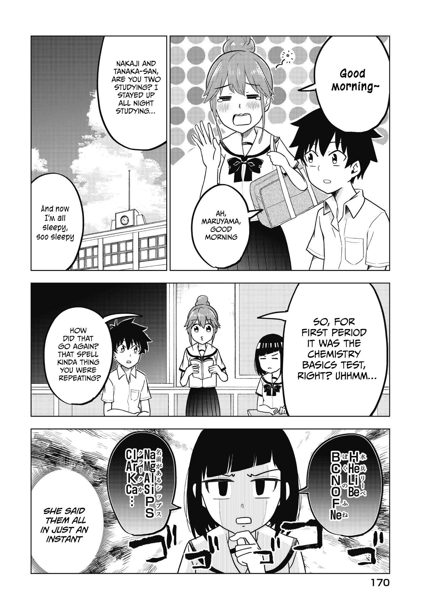 My Classmate Tanaka-San Is Super Scary - chapter 53 - #5