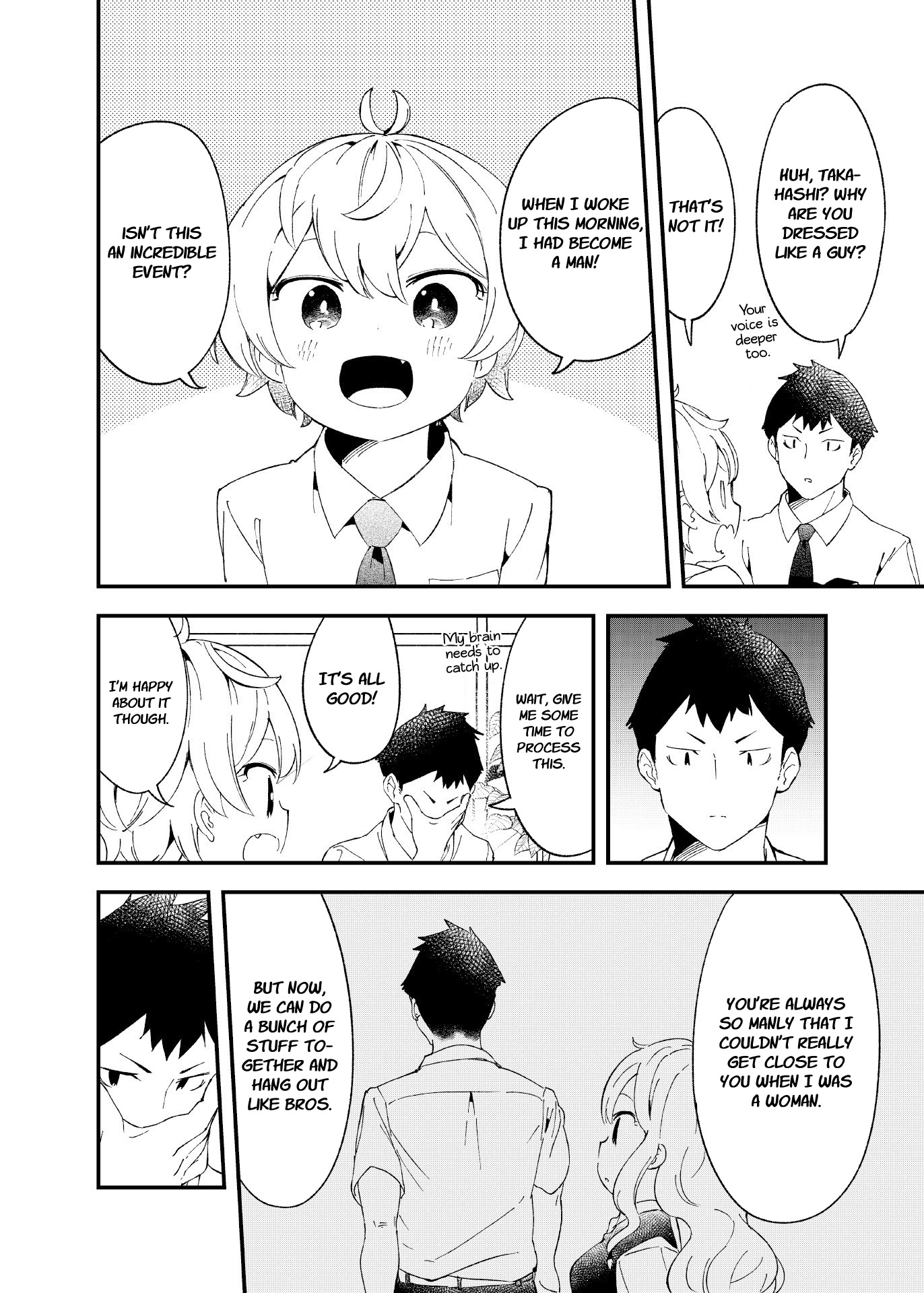 my Cute Junior Turned Into a Guy - chapter 1 - #2