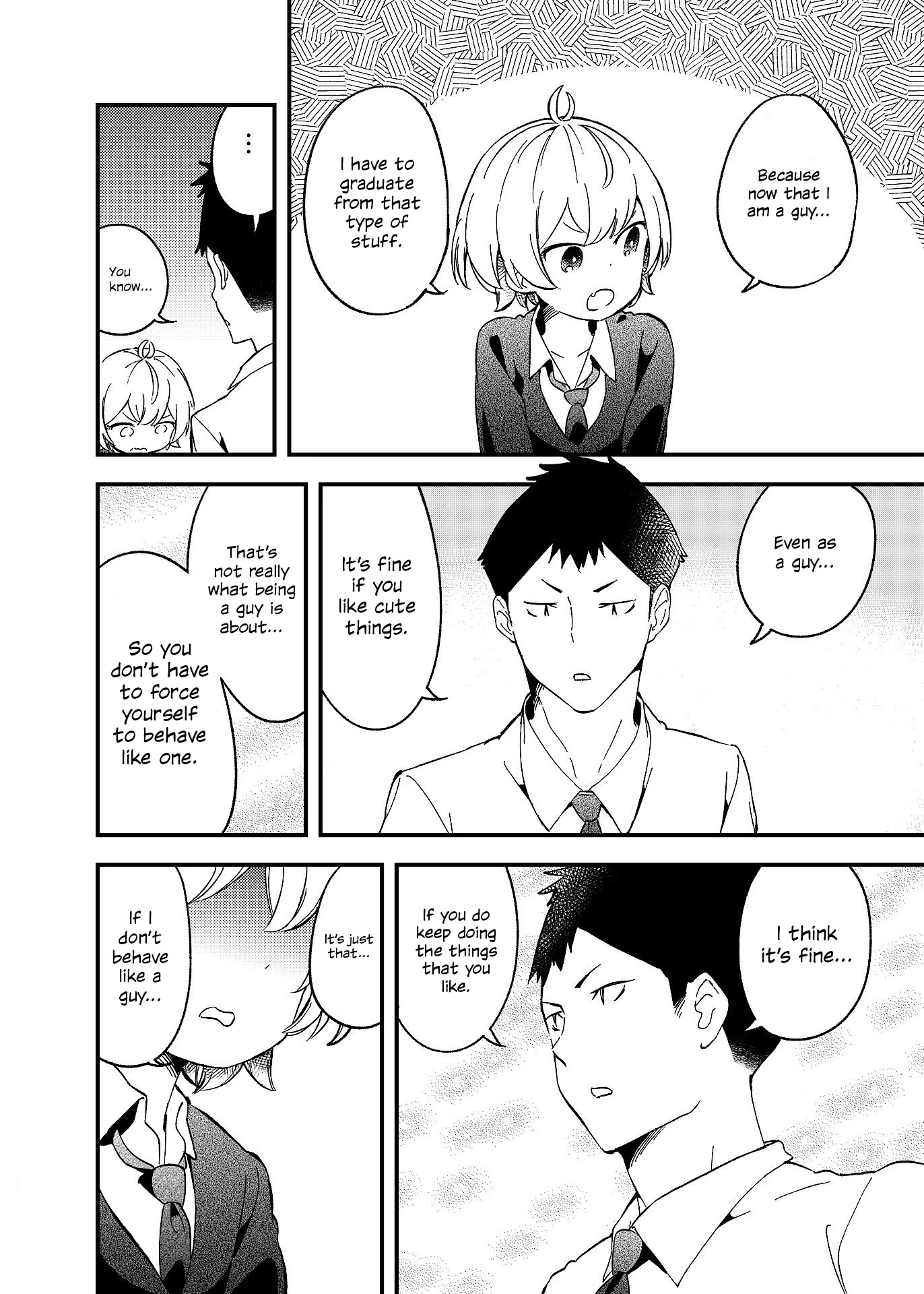 my Cute Junior Turned Into a Guy - chapter 4 - #2