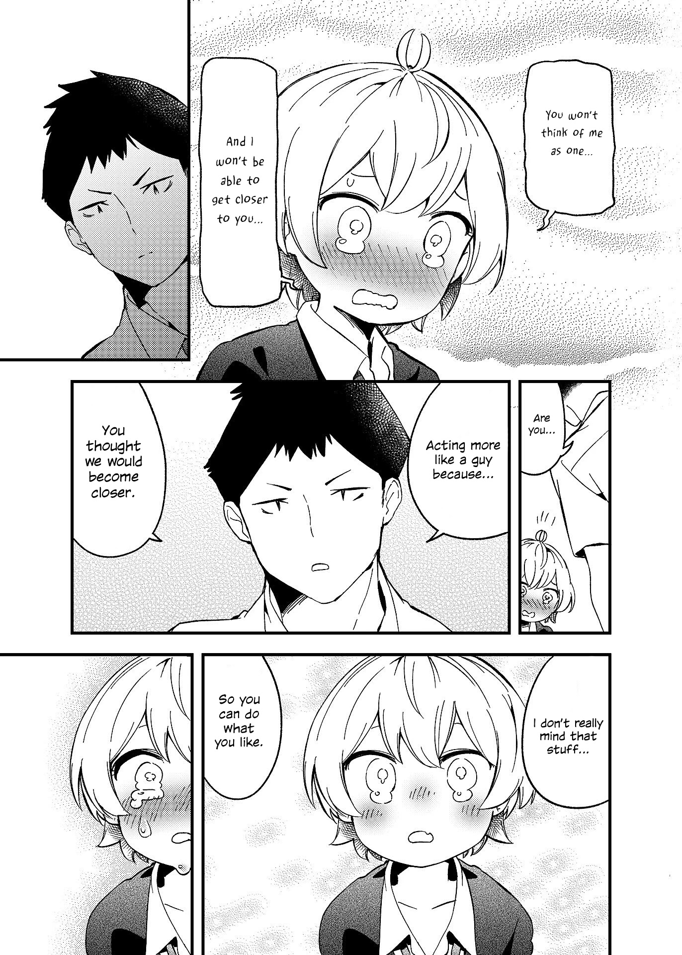 my Cute Junior Turned Into a Guy - chapter 4 - #3