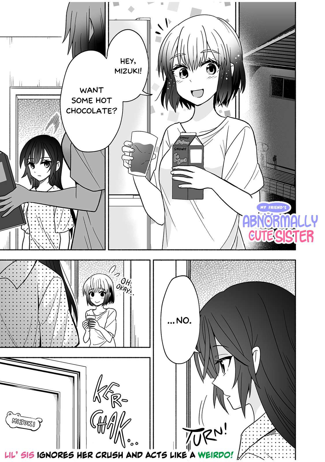 My Friend's Abnormally Cute Sister - chapter 3 - #1