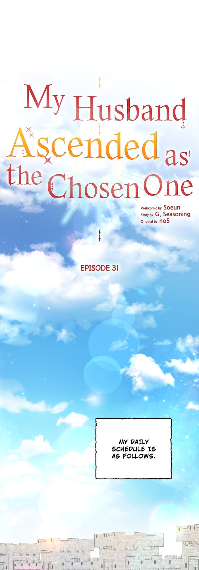 My Husband Ascended as the Chosen One - chapter 31 - #1