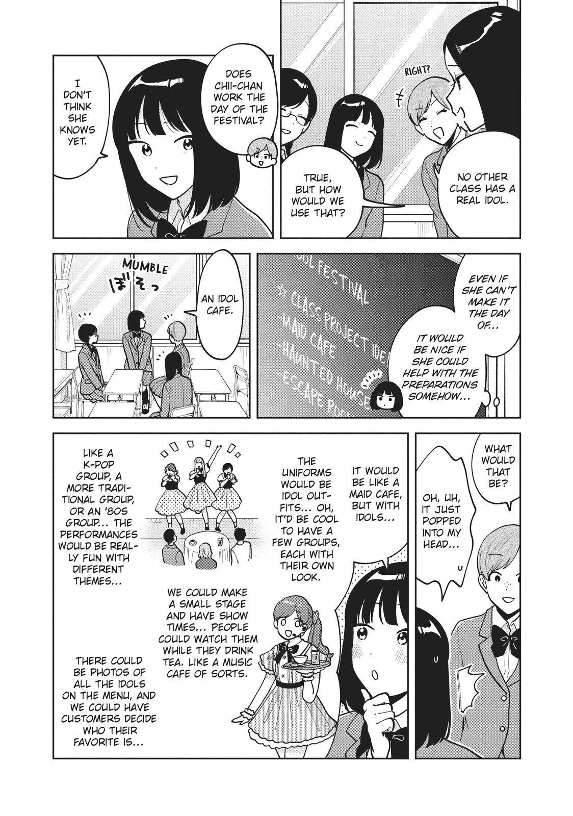 My Idol Sits the Next Desk Over! - chapter 50 - #2