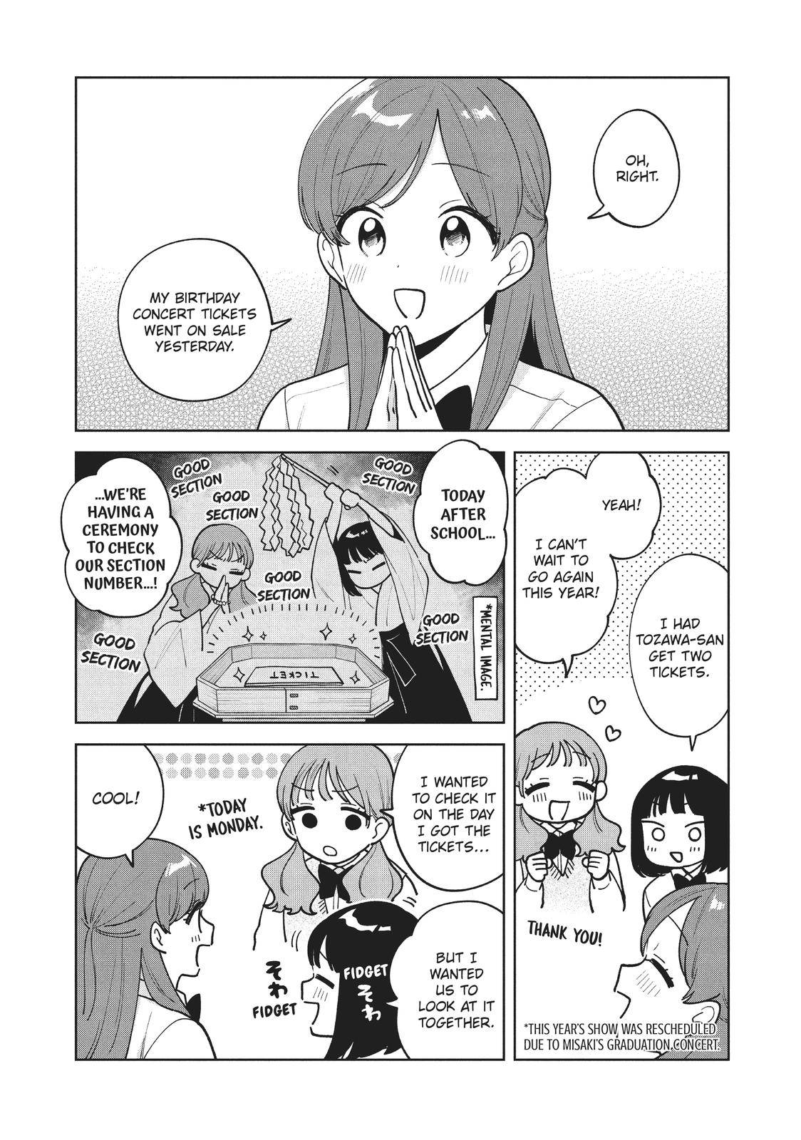 My Idol Sits the Next Desk Over! - chapter 63 - #2