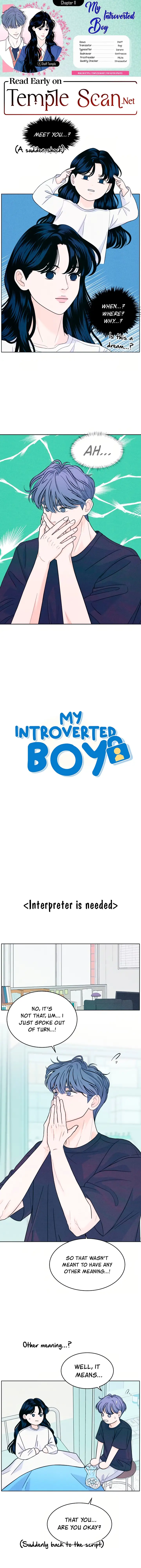 My Introverted Boy - chapter 11 - #1
