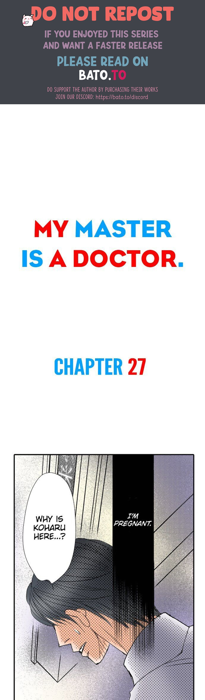 My Master Is A Doctor - chapter 27 - #1