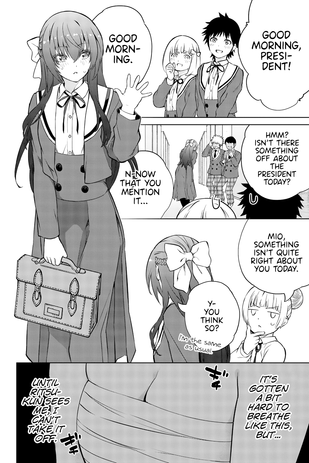 My Senpai Is After My Life - chapter 24 - #4