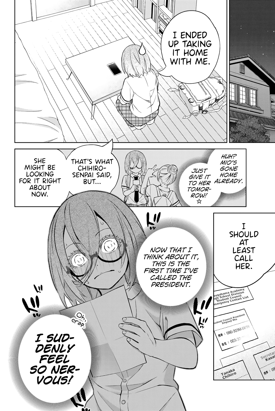 My Senpai Is After My Life - chapter 36 - #3