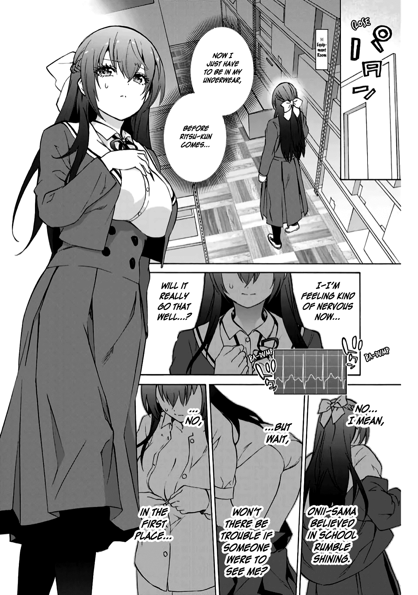 My Senpai Is After My Life - chapter 6.5 - #4