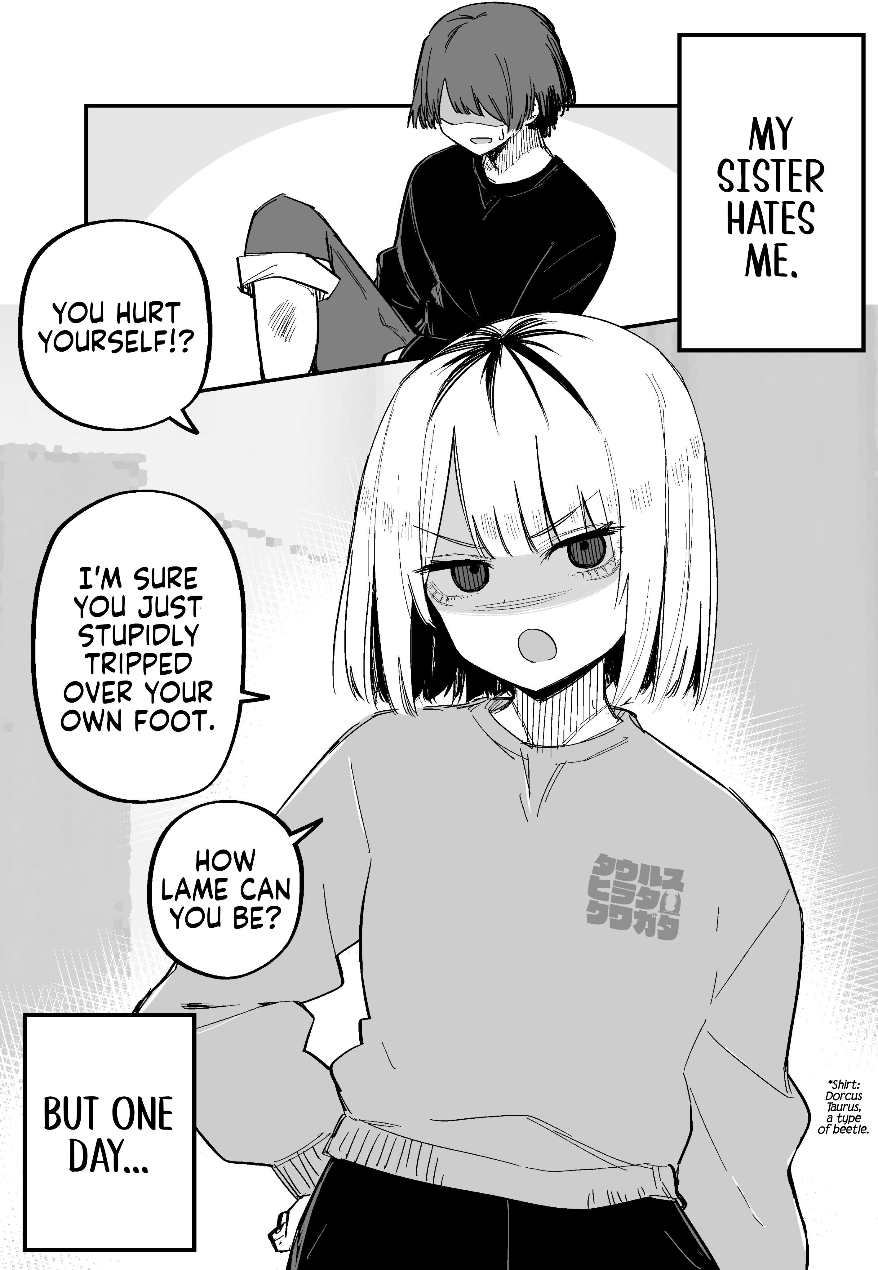 My Sister Who Cannot Stand Me Is Scary - chapter 10 - #1