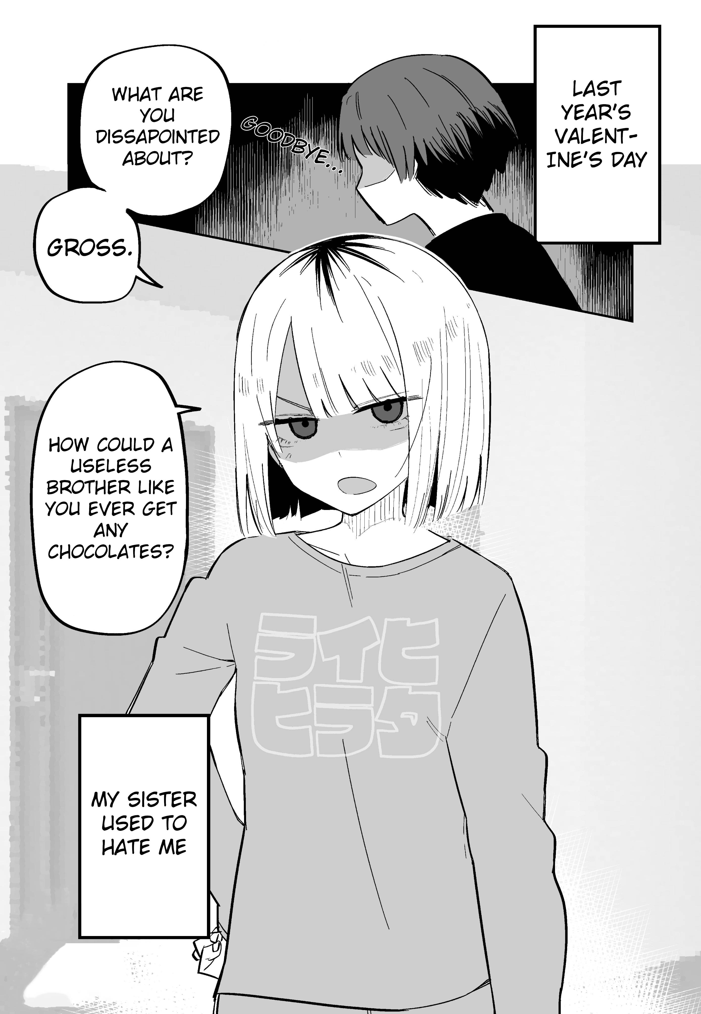My Sister Who Cannot Stand Me Is Scary - chapter 5 - #1