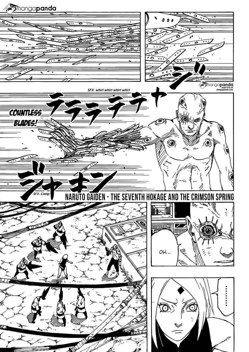 Naruto Gaiden ~Nanadaime Hokage to Akairo no Hanatsuzuki~ - chapter 9 - #1