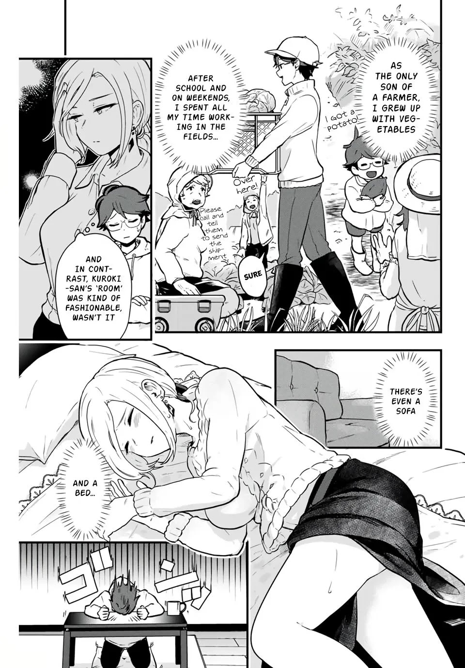 Next Door Kuroki-San Is Dangerous When She Drinks - chapter 2 - #4