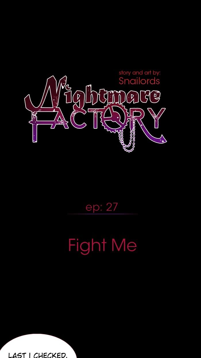 Nightmare Factory - chapter 28 - #1
