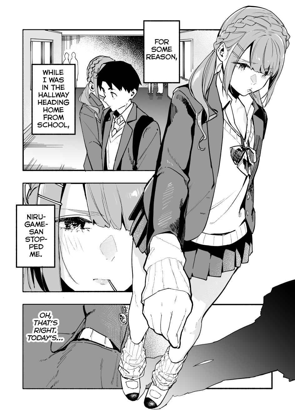 Nirugame-chan With the Huge A$$ and Usami-kun - chapter 42 - #1