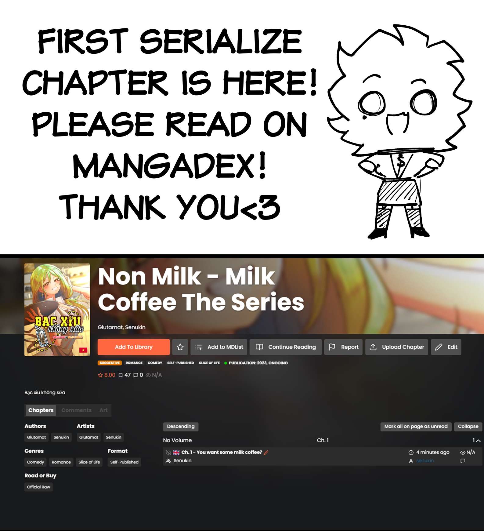 Non Milk-Milk Coffee - chapter 21.1 - #1