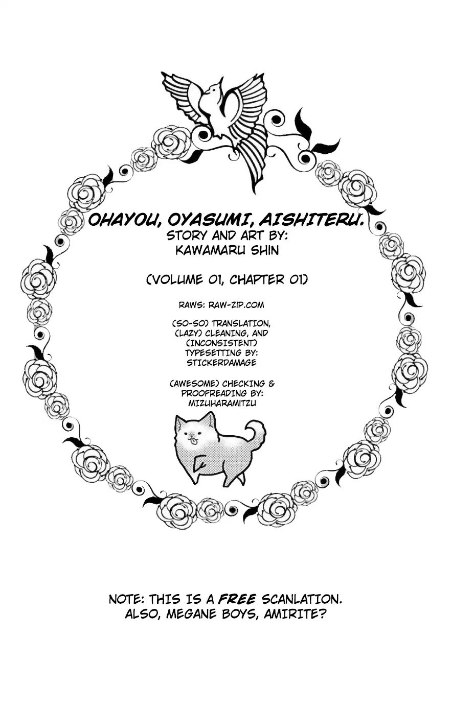 Ohayou, Oyasumi, Aishiteru. - chapter 1 - #3