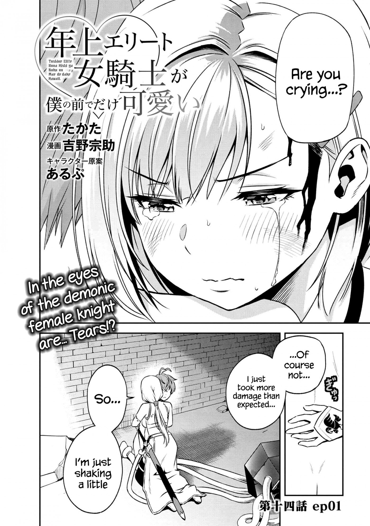 Older Elite Knight Is Cute Only In Front Of Me - chapter 14.1 - #2