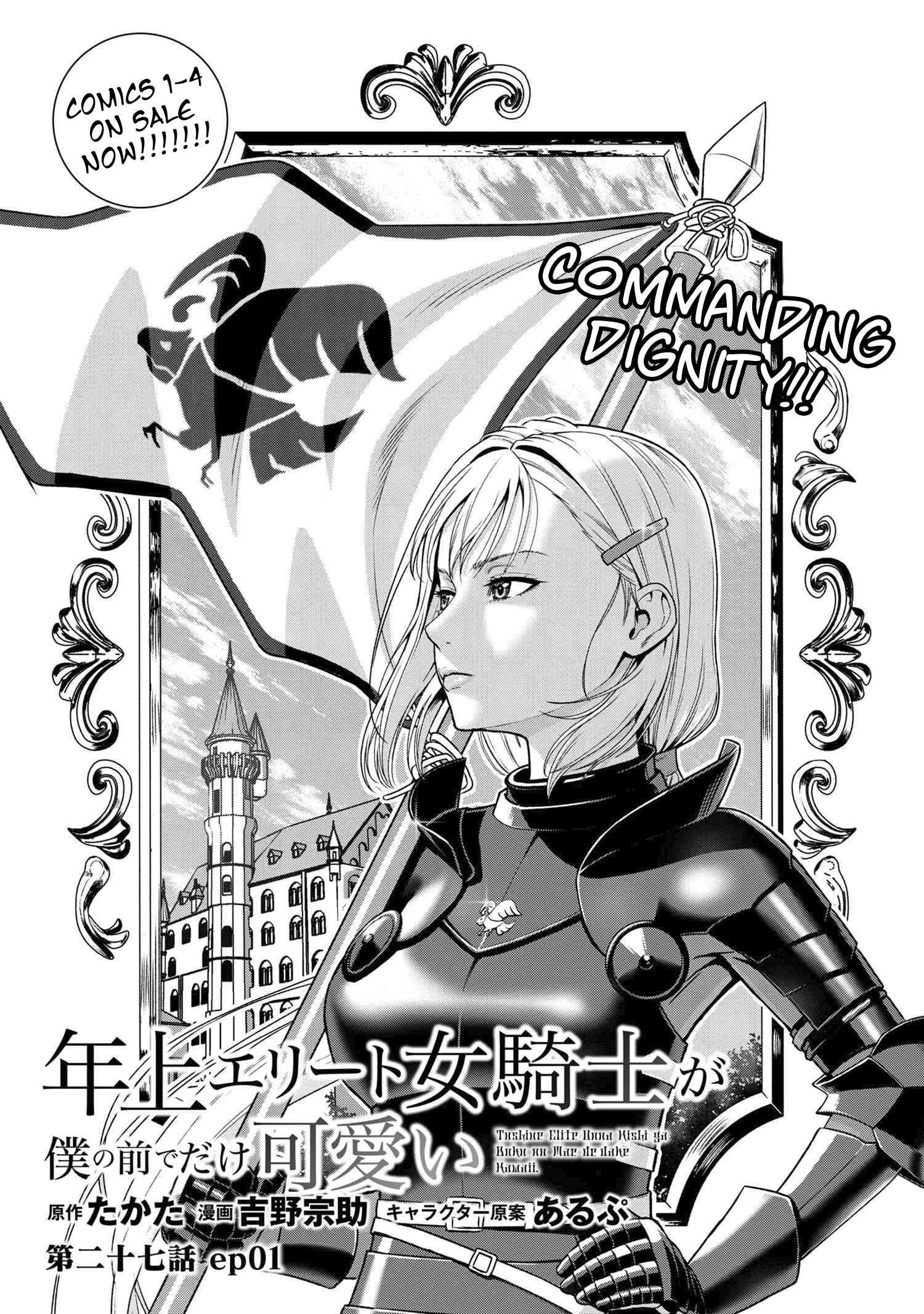 Older Elite Knight Is Cute Only In Front Of Me - chapter 27.1 - #1