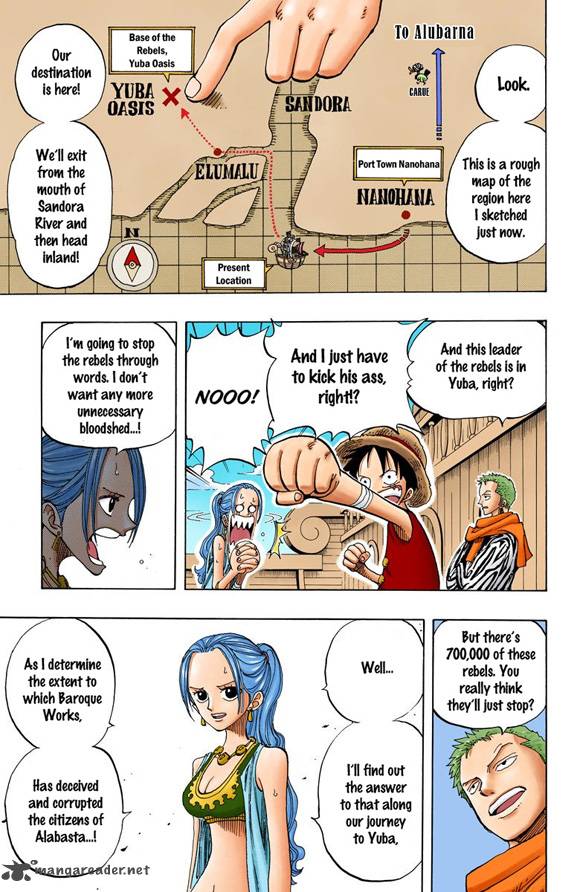One Piece - Colored - chapter 160 - #6