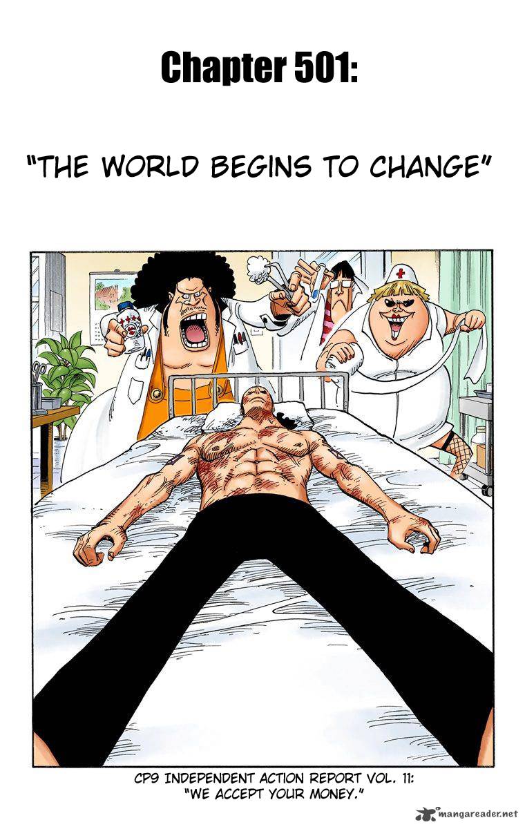 One Piece - Colored - chapter 501 - #2