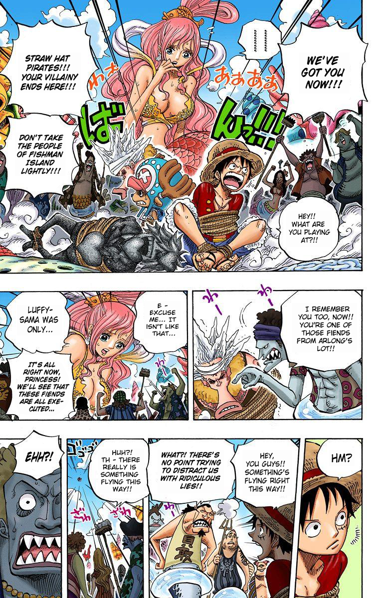 One Piece - Colored - chapter 618 - #5