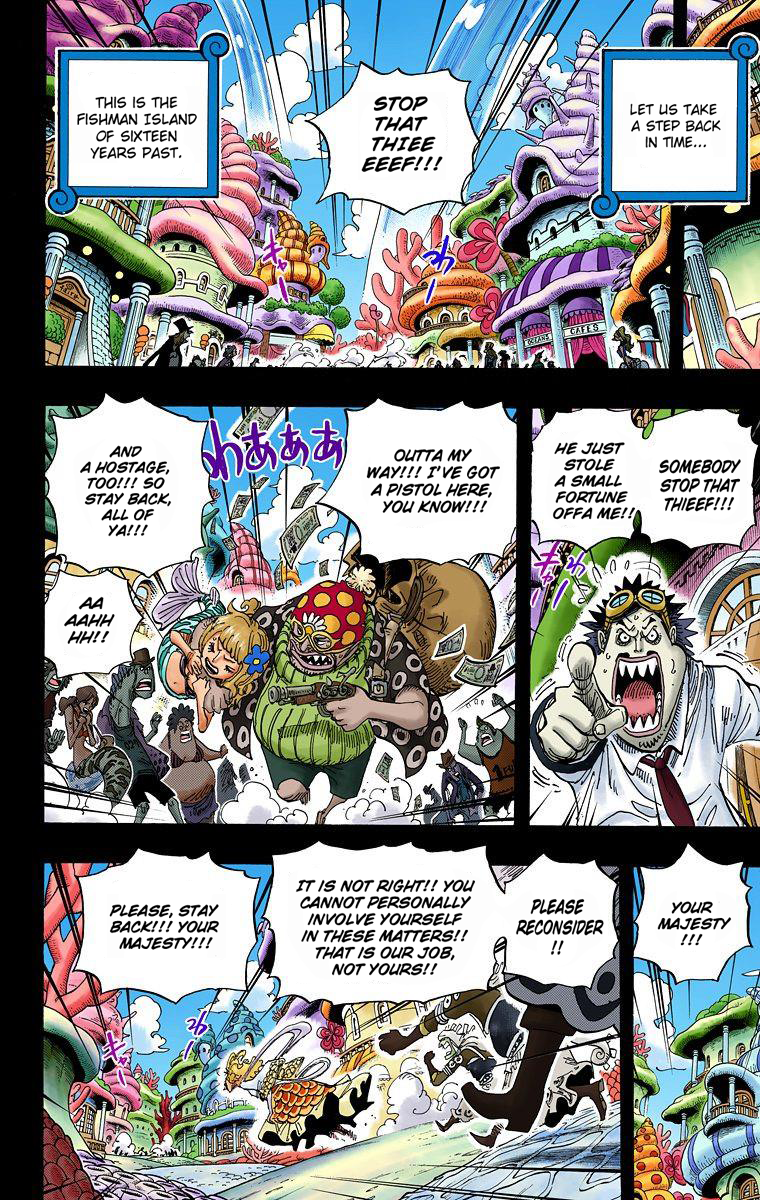 One Piece - Colored - chapter 621 - #3