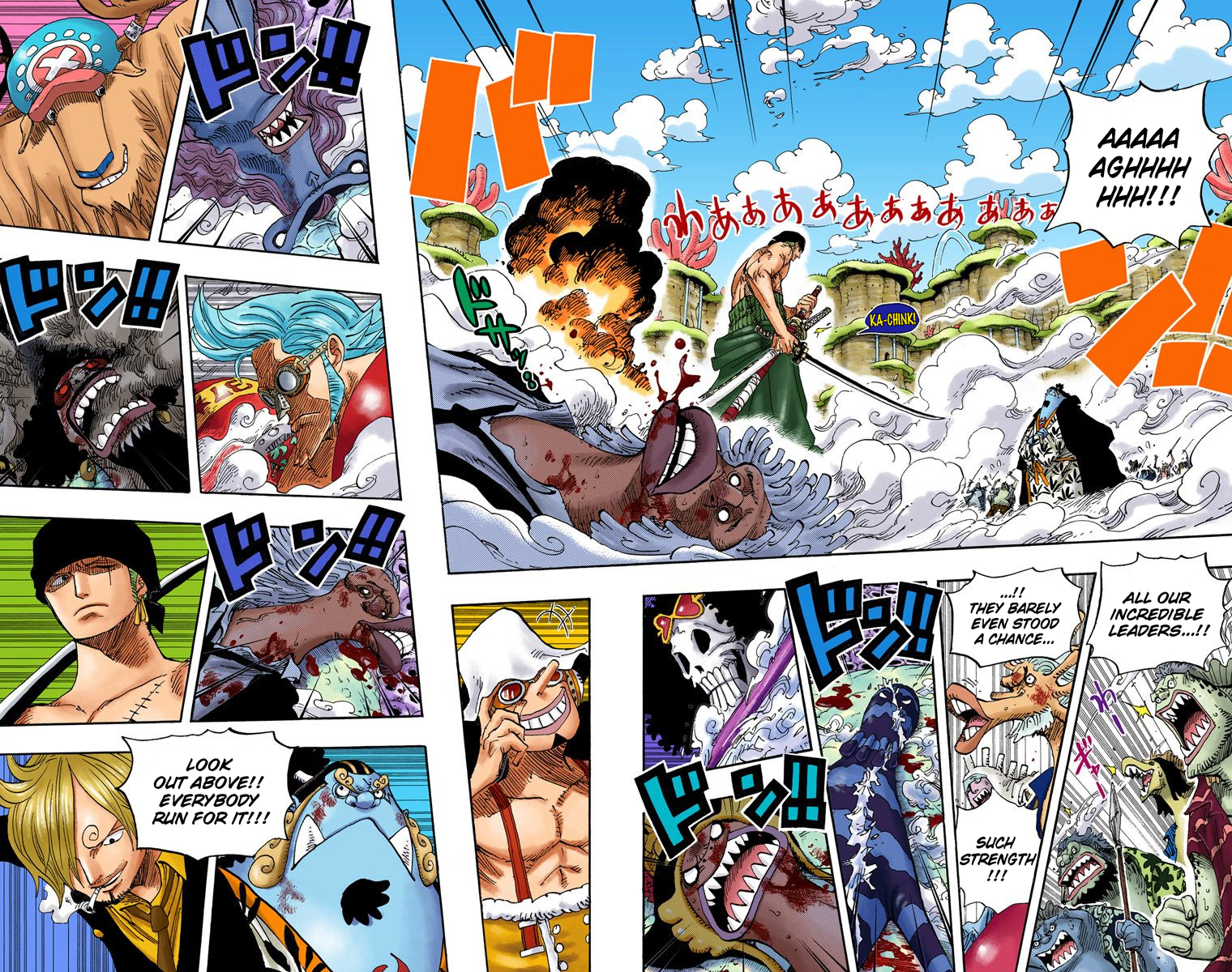One Piece - Colored - chapter 647 - #4