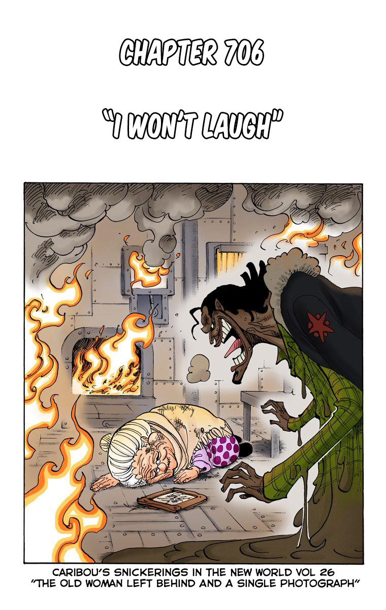 One Piece - Colored - chapter 706 - #2