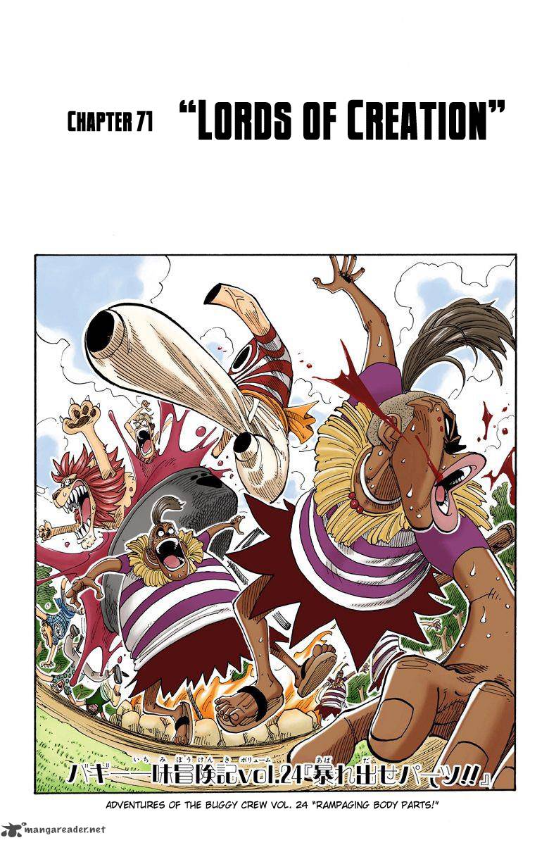One Piece - Digital Colored Comics - chapter 71 - #1
