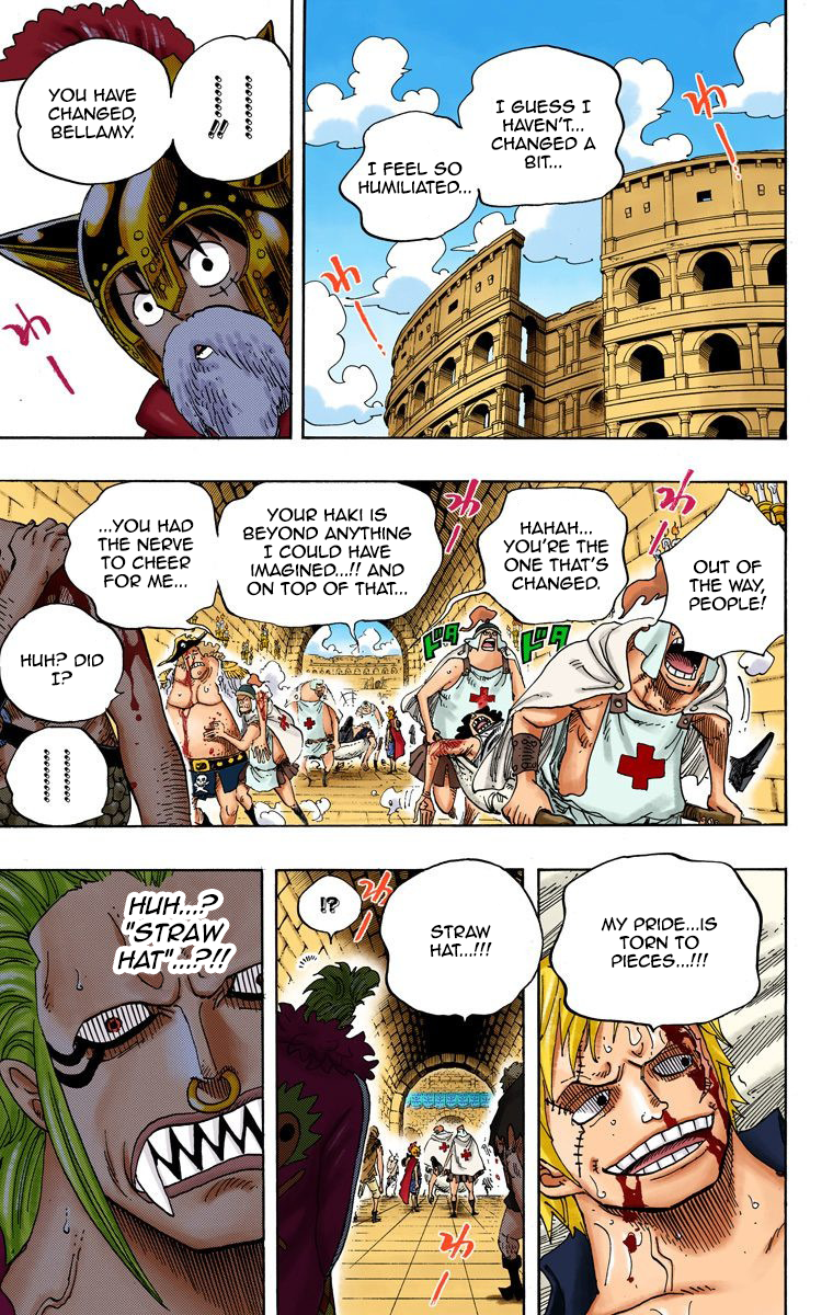 One Piece - Colored - chapter 710 - #4