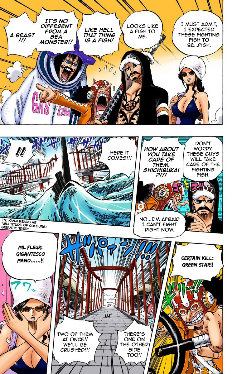 One Piece - Colored - chapter 710 - #6