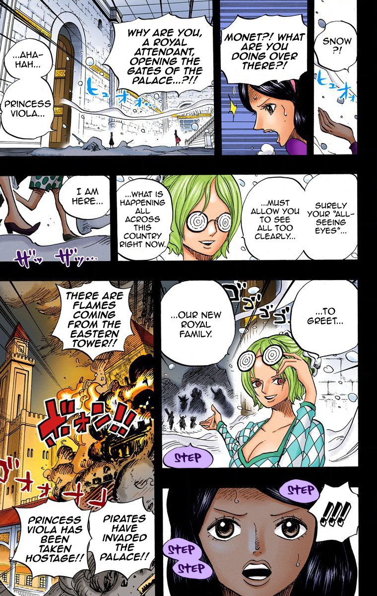 One Piece - Colored - chapter 728 - #4