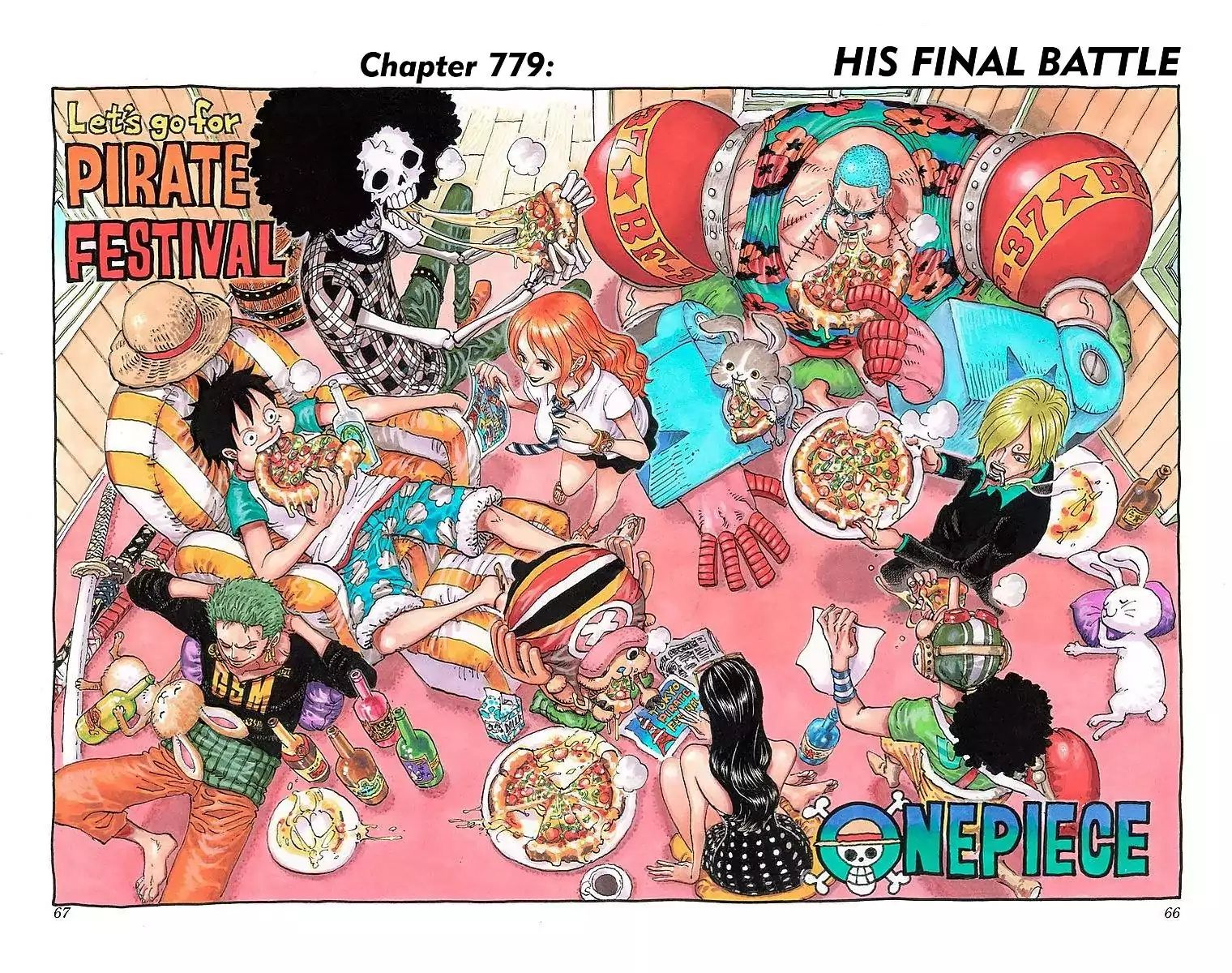 One Piece - Colored - chapter 779 - #1