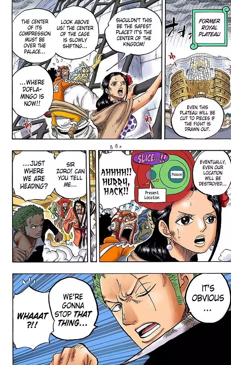 One Piece - Colored - chapter 784 - #4