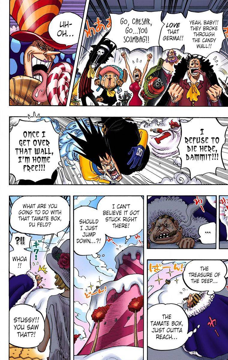 One Piece - Colored - chapter 871 - #4