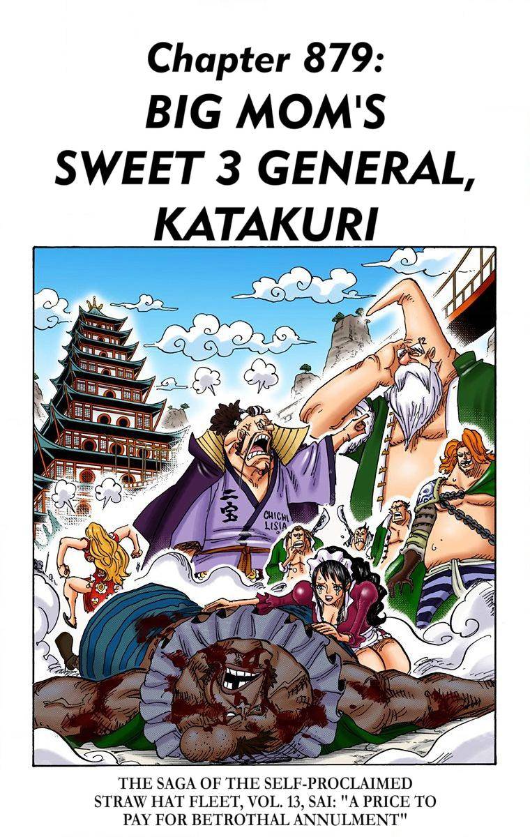 One Piece - Digital Colored Comics - chapter 879 - #1