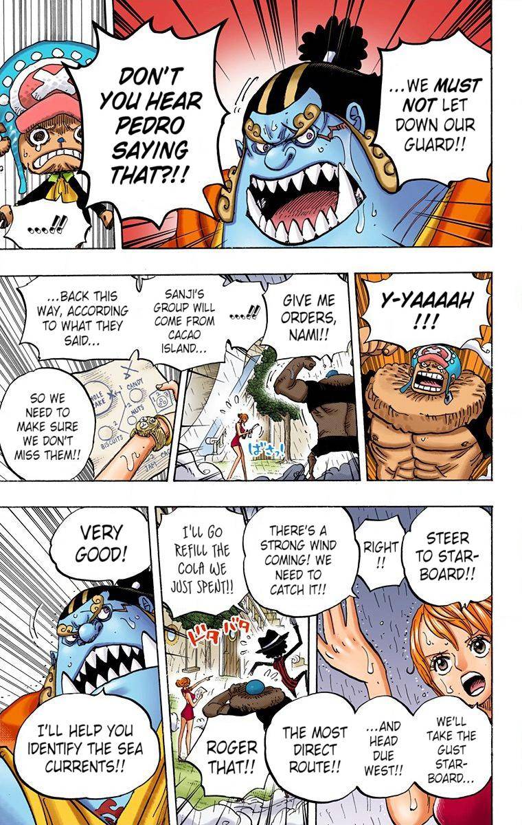 One Piece - Colored - chapter 879 - #5