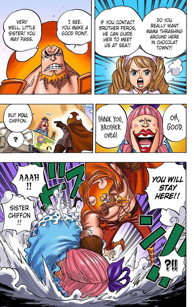 One Piece - Colored - chapter 886 - #5