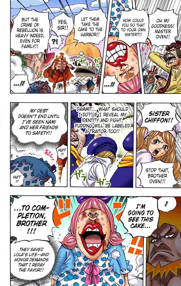 One Piece - Colored - chapter 886 - #6