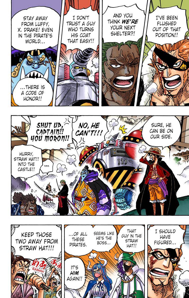 One Piece - Colored - chapter 991 - #4