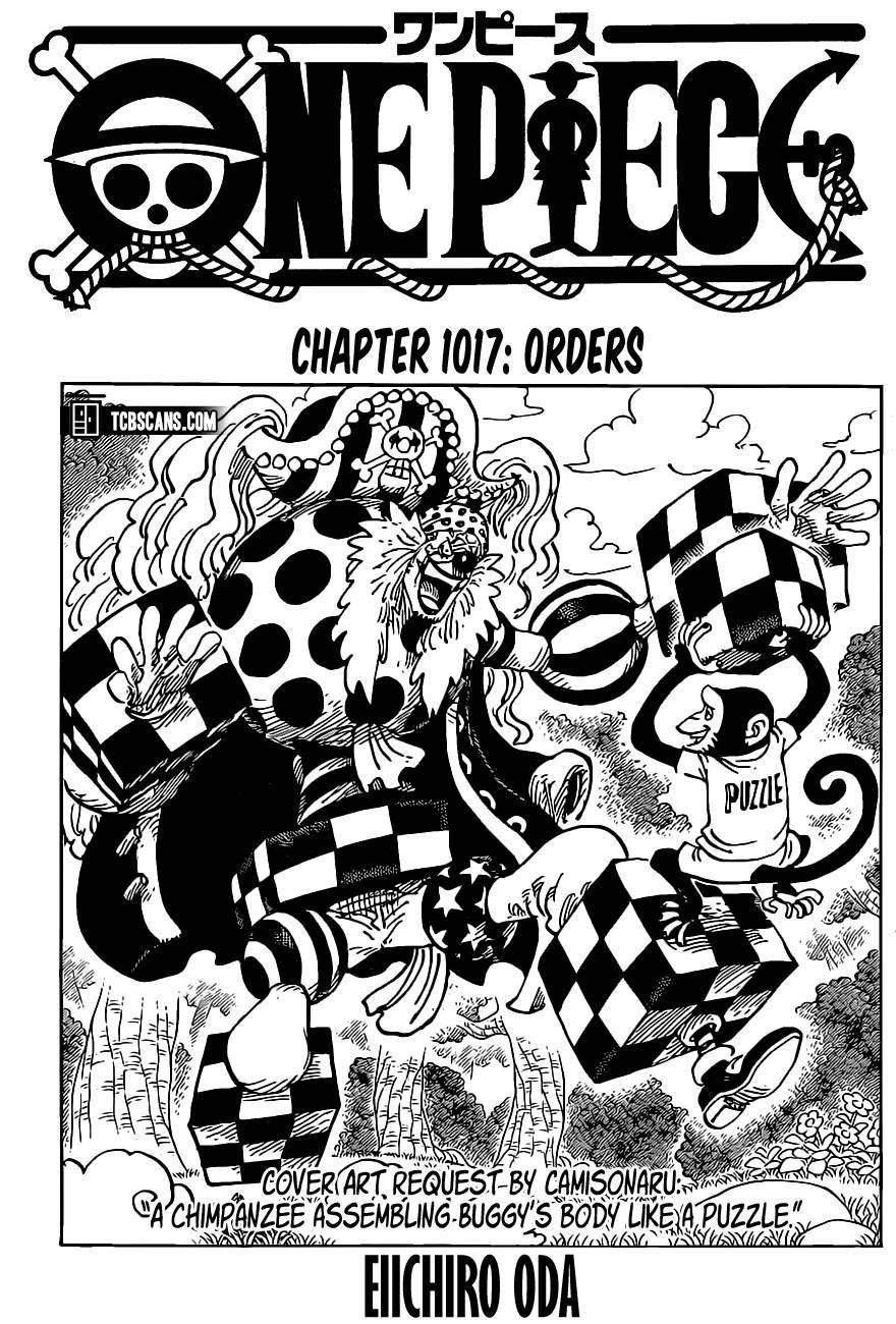 One Piece - chapter 1017 - #1