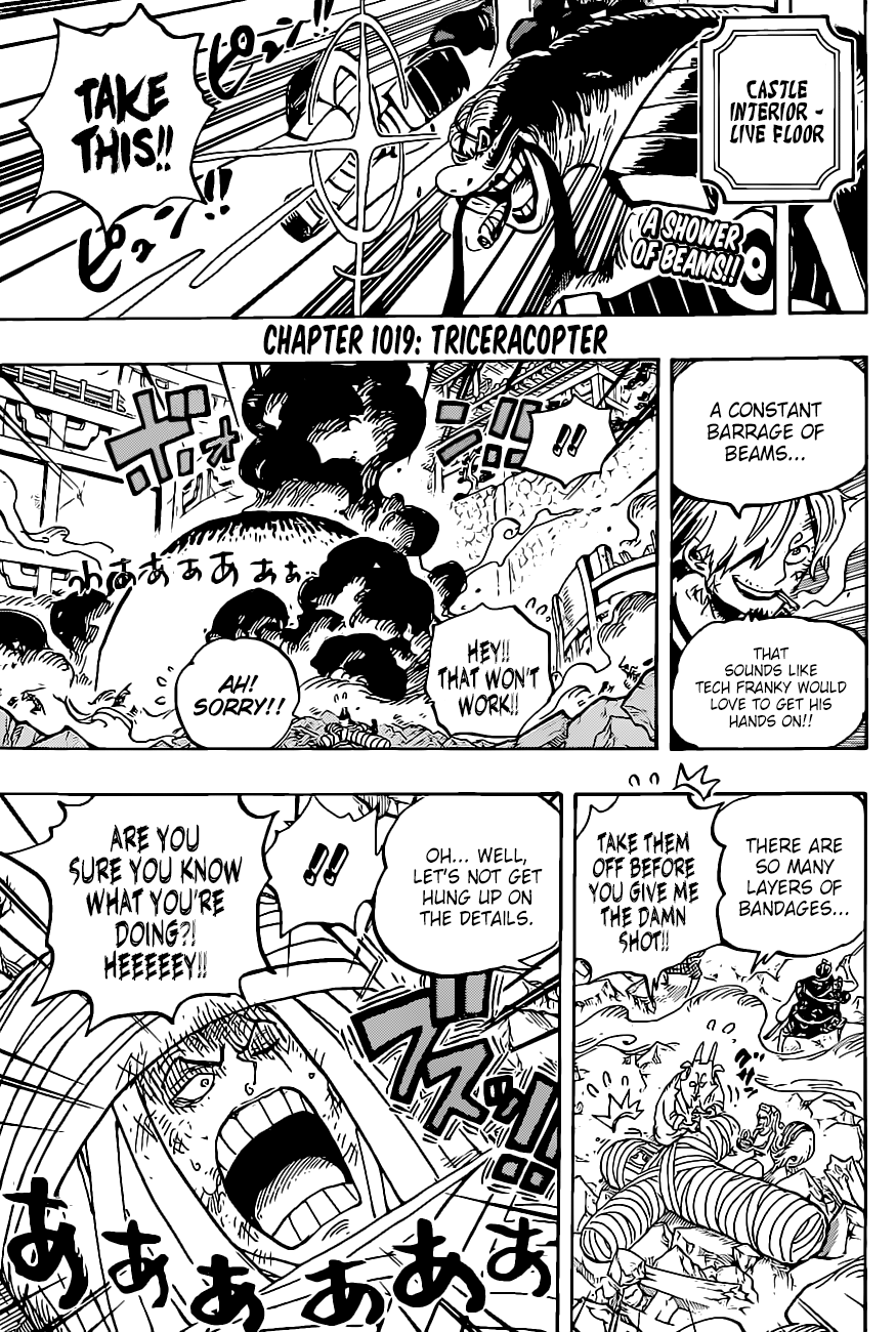 One Piece - chapter 1019 - #1