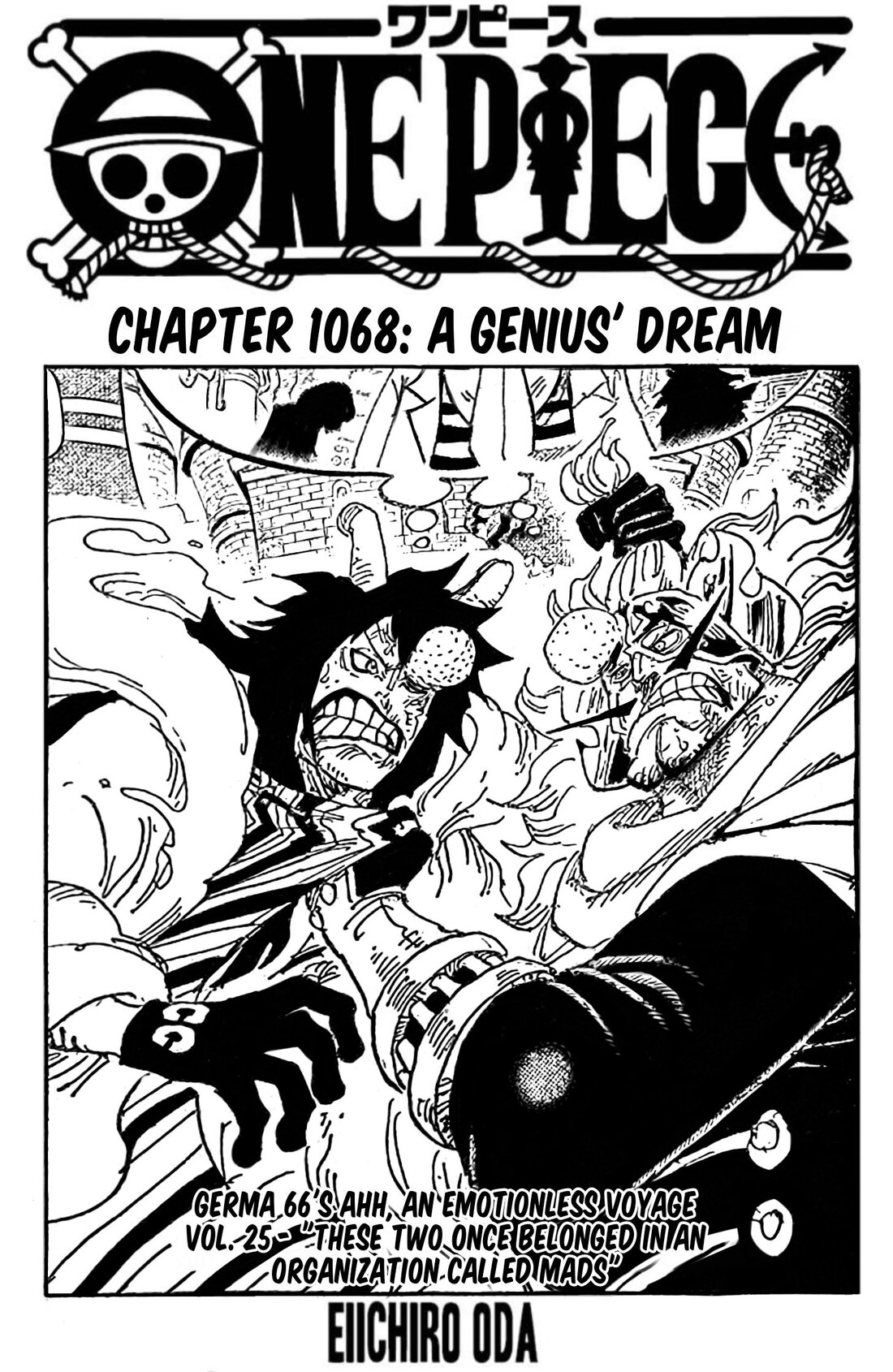One Piece - chapter 1068 - #1