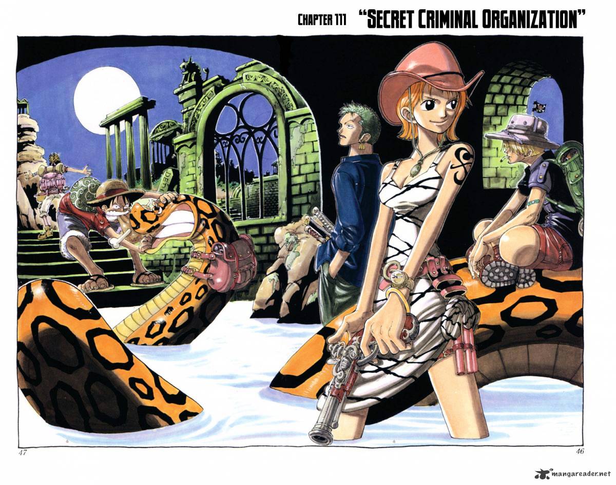 One Piece - chapter 111 - #1